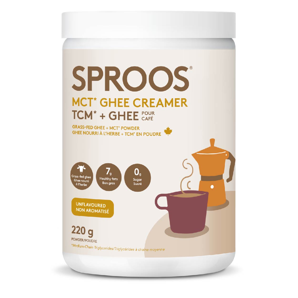 Sproos MCT GHEE Creamer for coffee