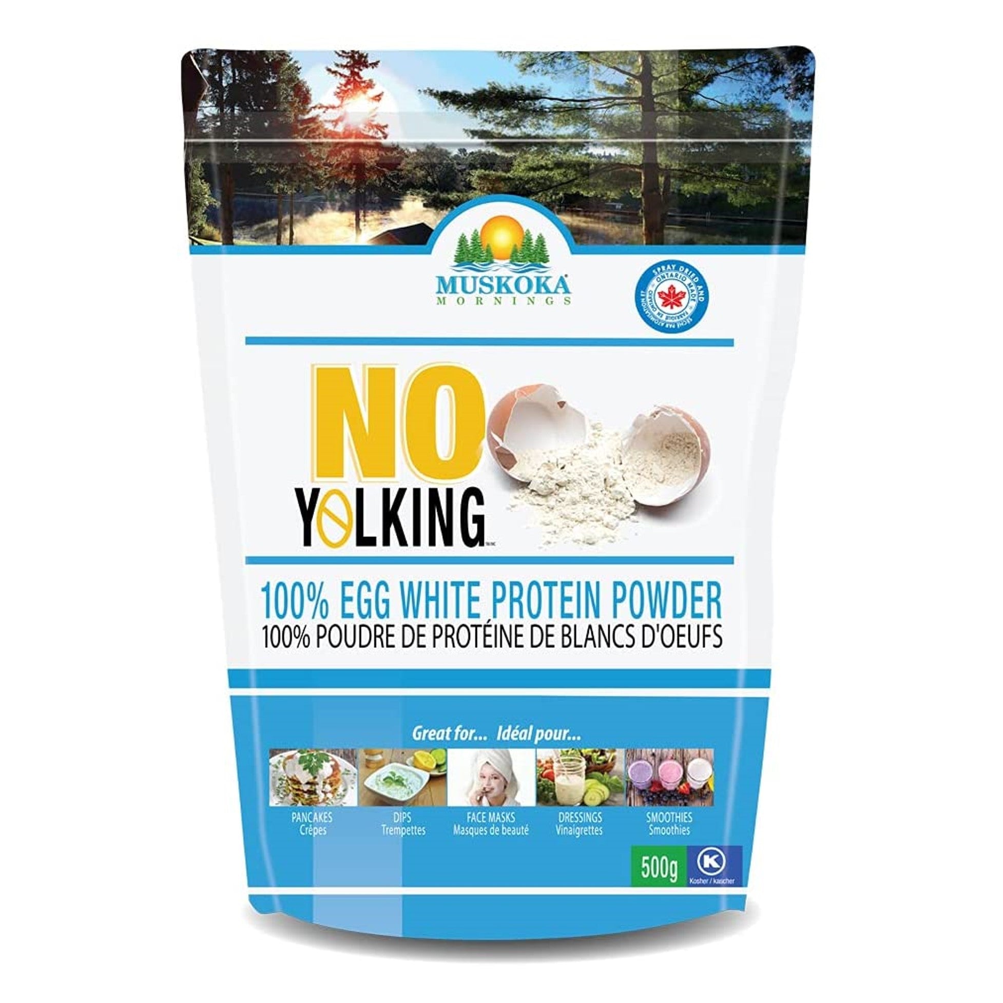 No Yolking 100% Egg White Protein Powder