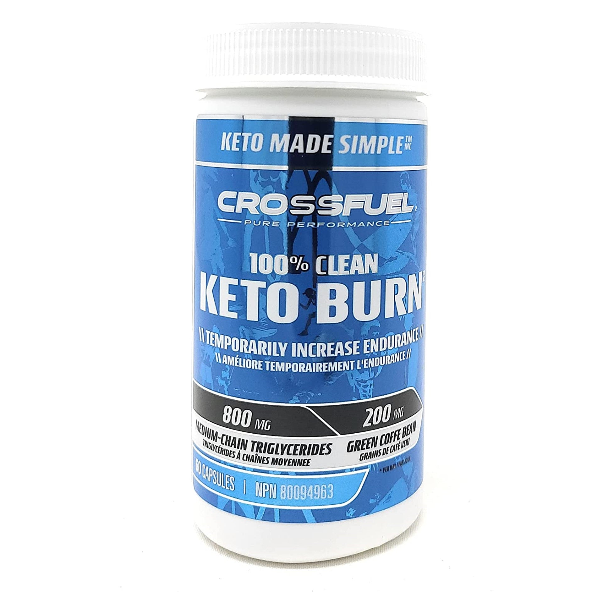 CrossFuel 100% Pure Keto Burn 60 Capsules