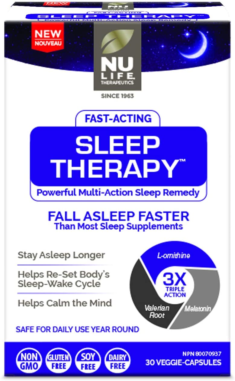 Nu Life Sleep Therapy Veggie 60-caps