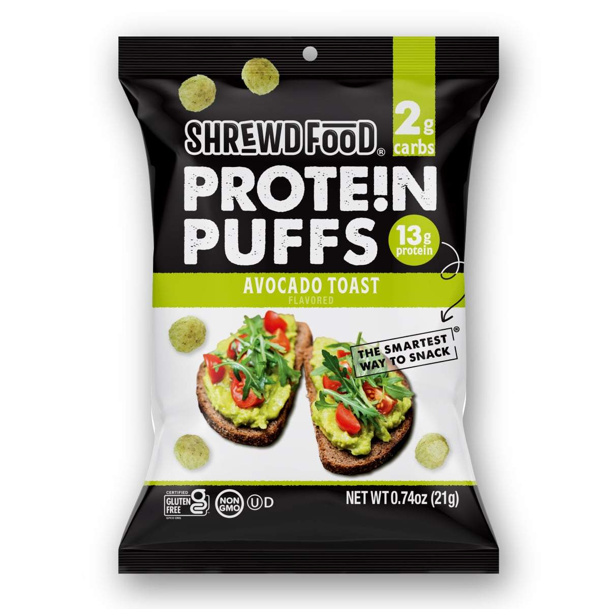 Shrewd Food Protein Avocado and Toast Puff
