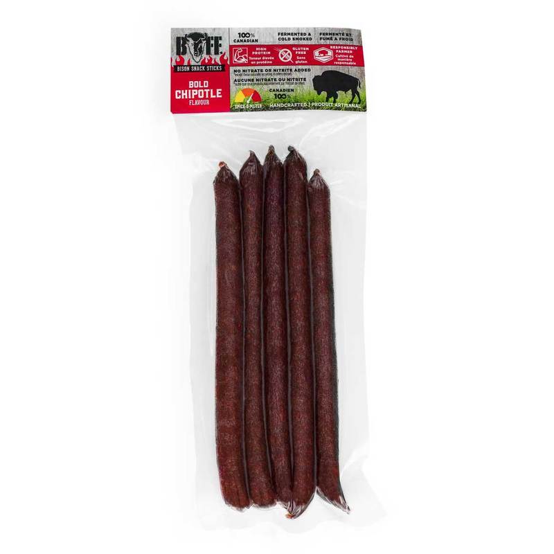 Buff Artisan Bison Snack Sticks 125g