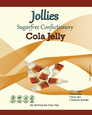 Jollies Confection Sans Sucre 70g