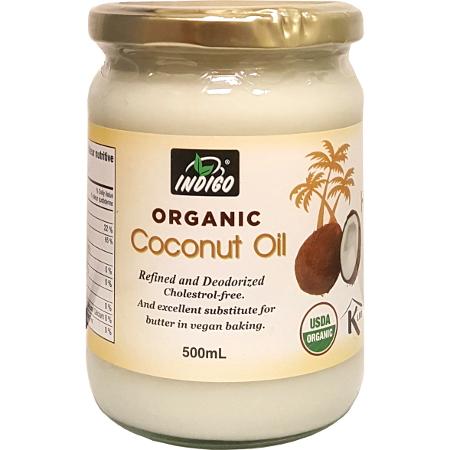 Indigo Organic Refined Coconut Oil