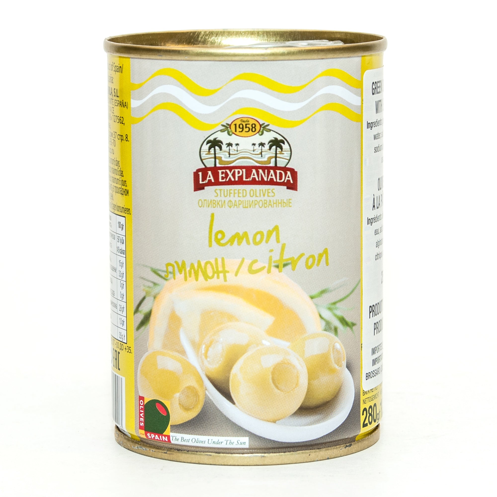 La Explanada Lemon Stuffed Olives 250ml