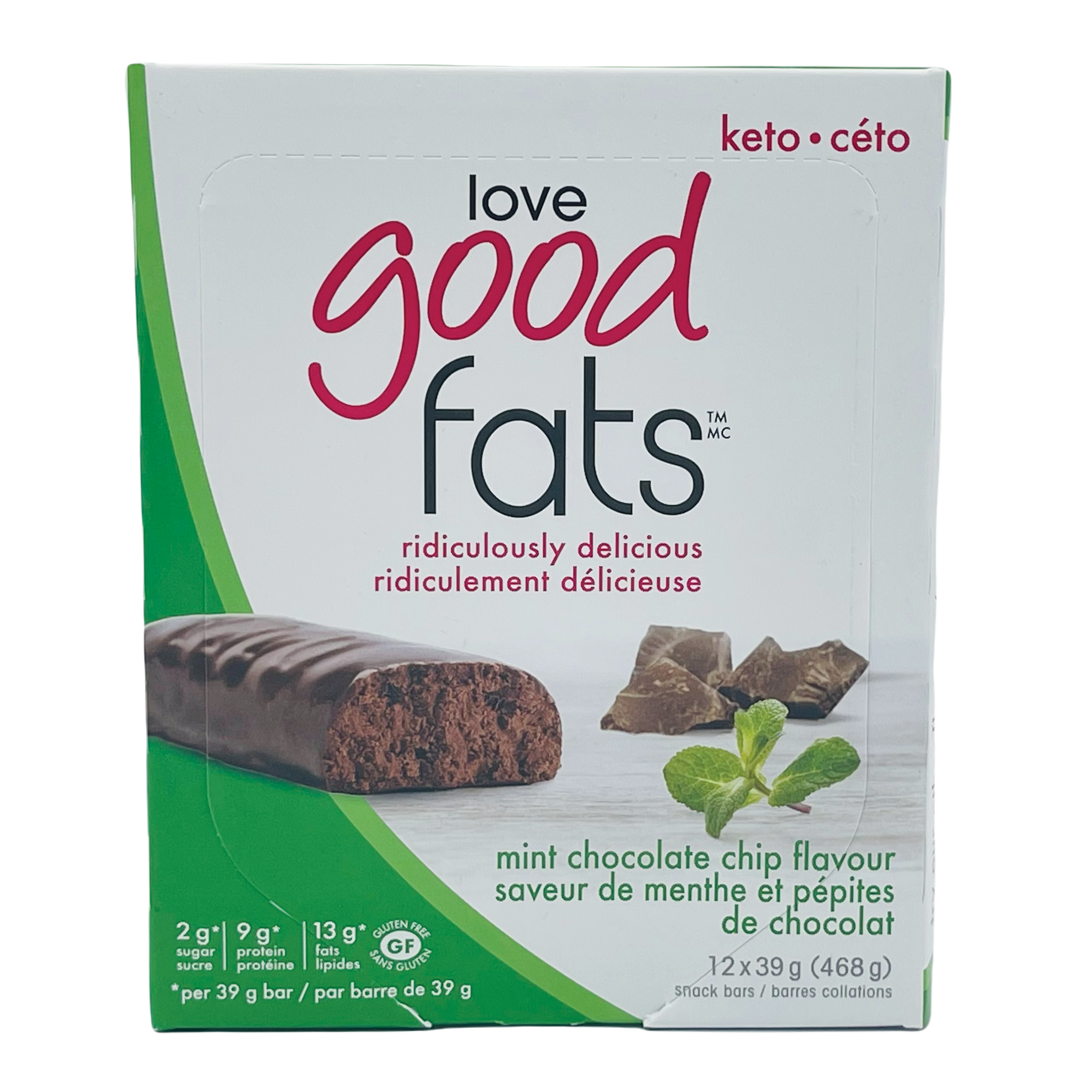 Love Good Fats Keto Bars