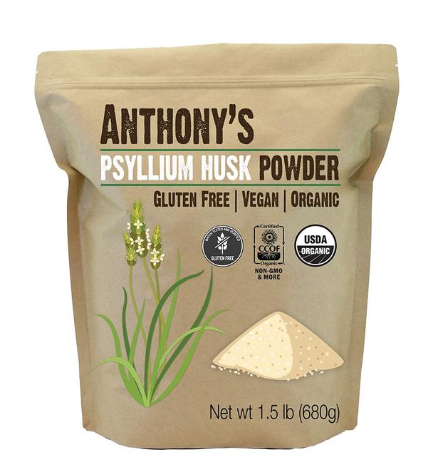 Anthony's Organic Psyllium Husk Powder