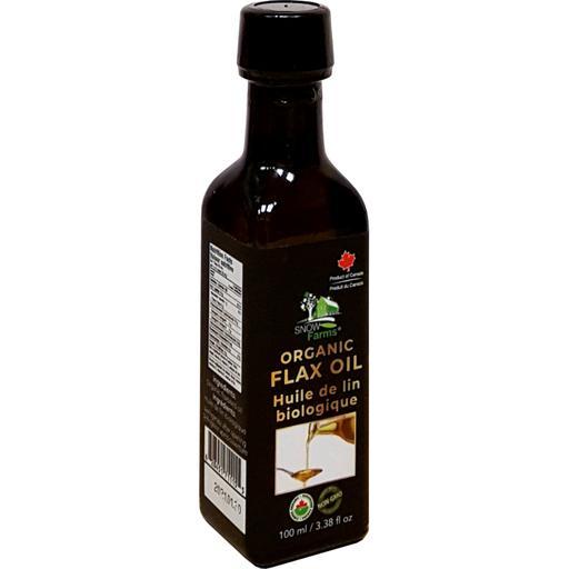 Snow Farms Organic Cold-Pressed Flax Seed Oil