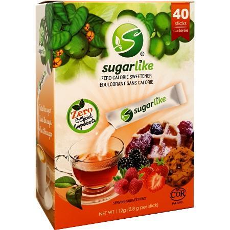 SugarLike Sweetener with Monk Fruit (40x2.8g Sticks)