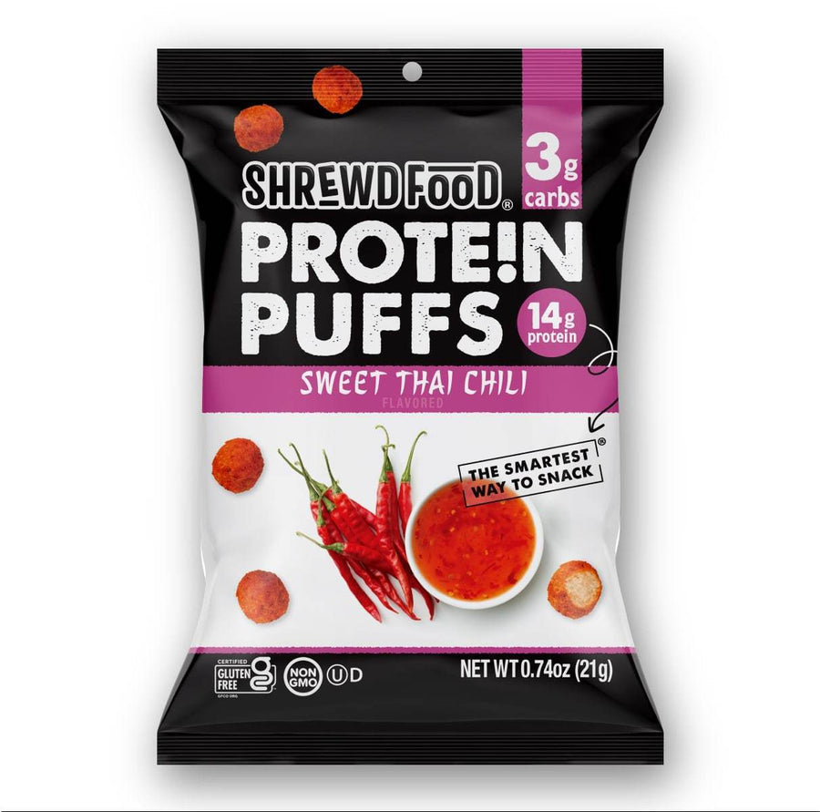 Shrewdfood Sweet Tai Chili Protein Puff Single