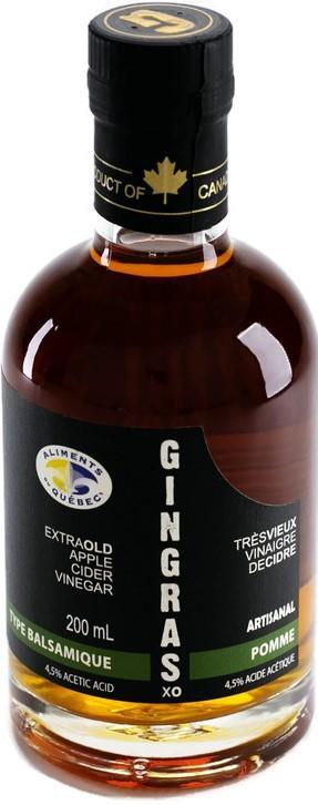 Gingras XO Very Old Apple Cider Vinegar 200ml