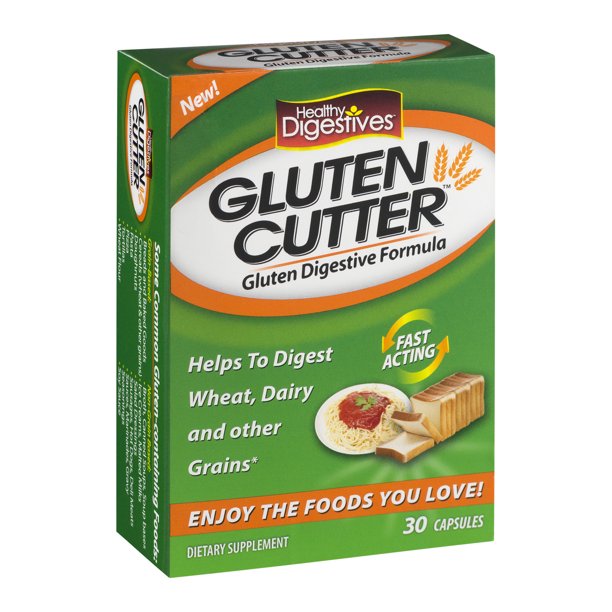 Healthy Digestive Gluten Cutter 30-Caps