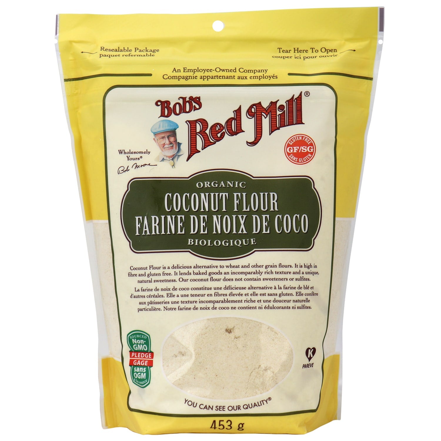 Bob's Red Mill Organic Coconut Flour 453g