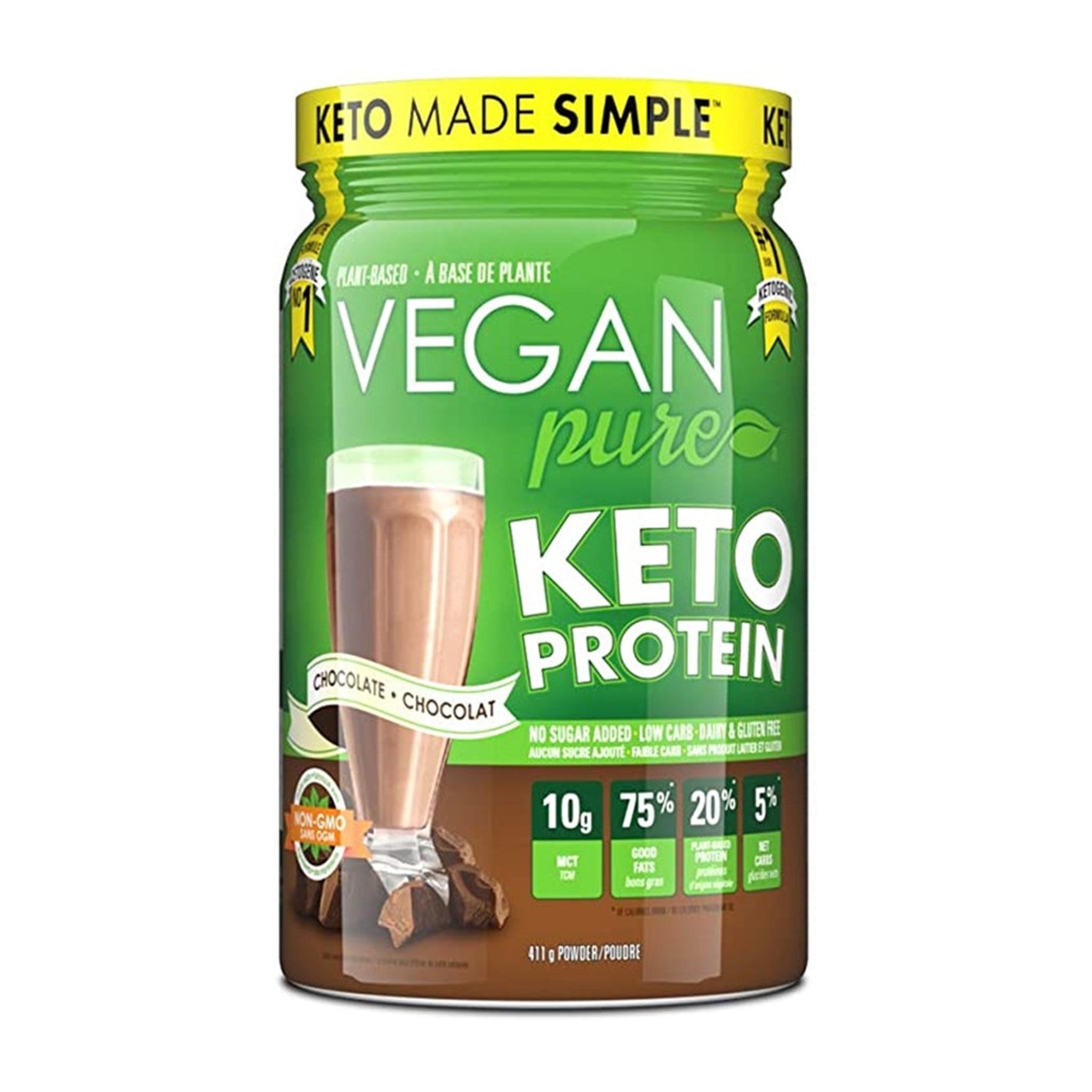 Vegan Pure Keto Protein Powder 411g