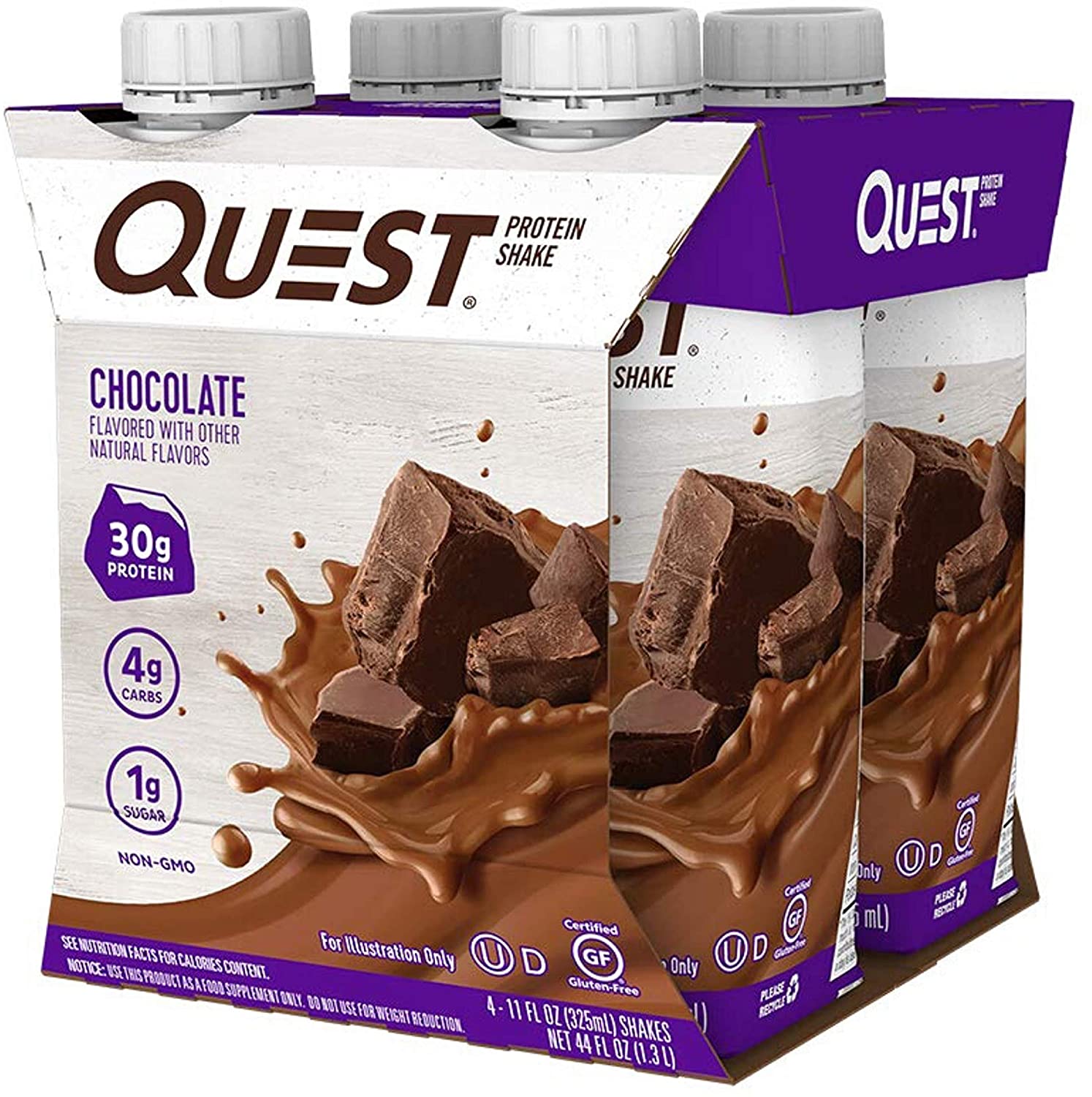 Quest Protein Shake 4 x 325ml