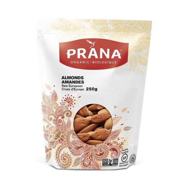 Prana Organic Almonds 250g