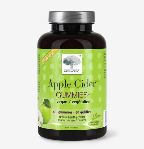 New Nordic Apple Cider Gummies Vegan 60-Gummies