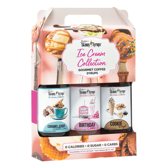 Skinny Syrup Trio Ice Cream Collection 750ml