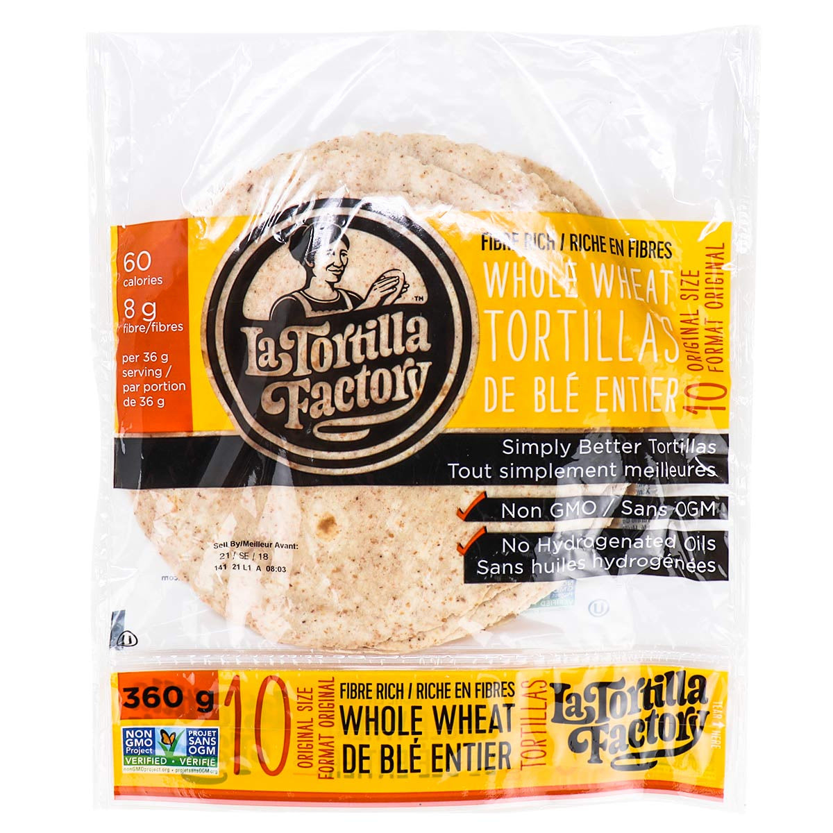 La Tortilla Factory Whole Wheat