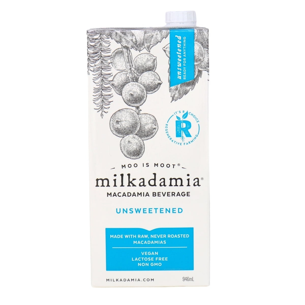 Milkadamia Unsweetened 946ml
