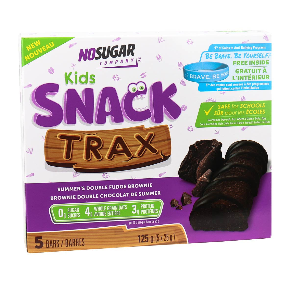 No Sugar Company Snack Trax 125g