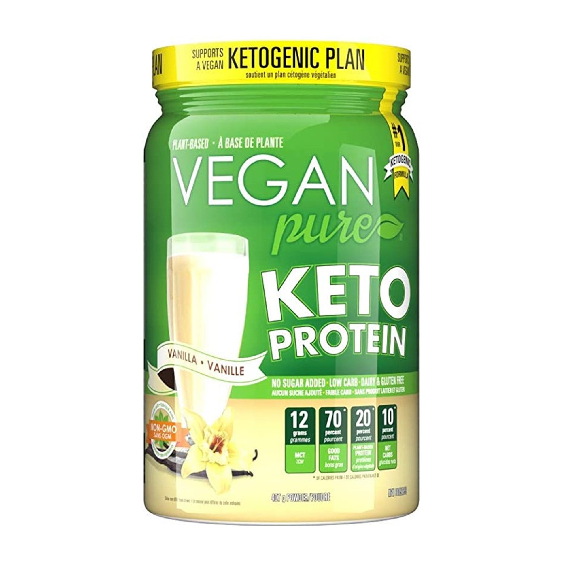 Vegan Pure Keto Protein Powder 411g